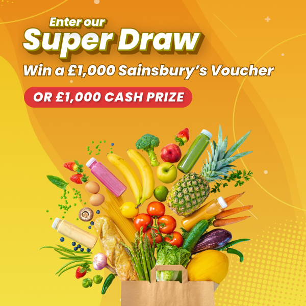 Win a £1,000 Sainsburys voucher!